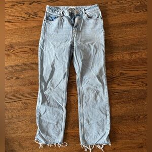 Zara light wash jeans